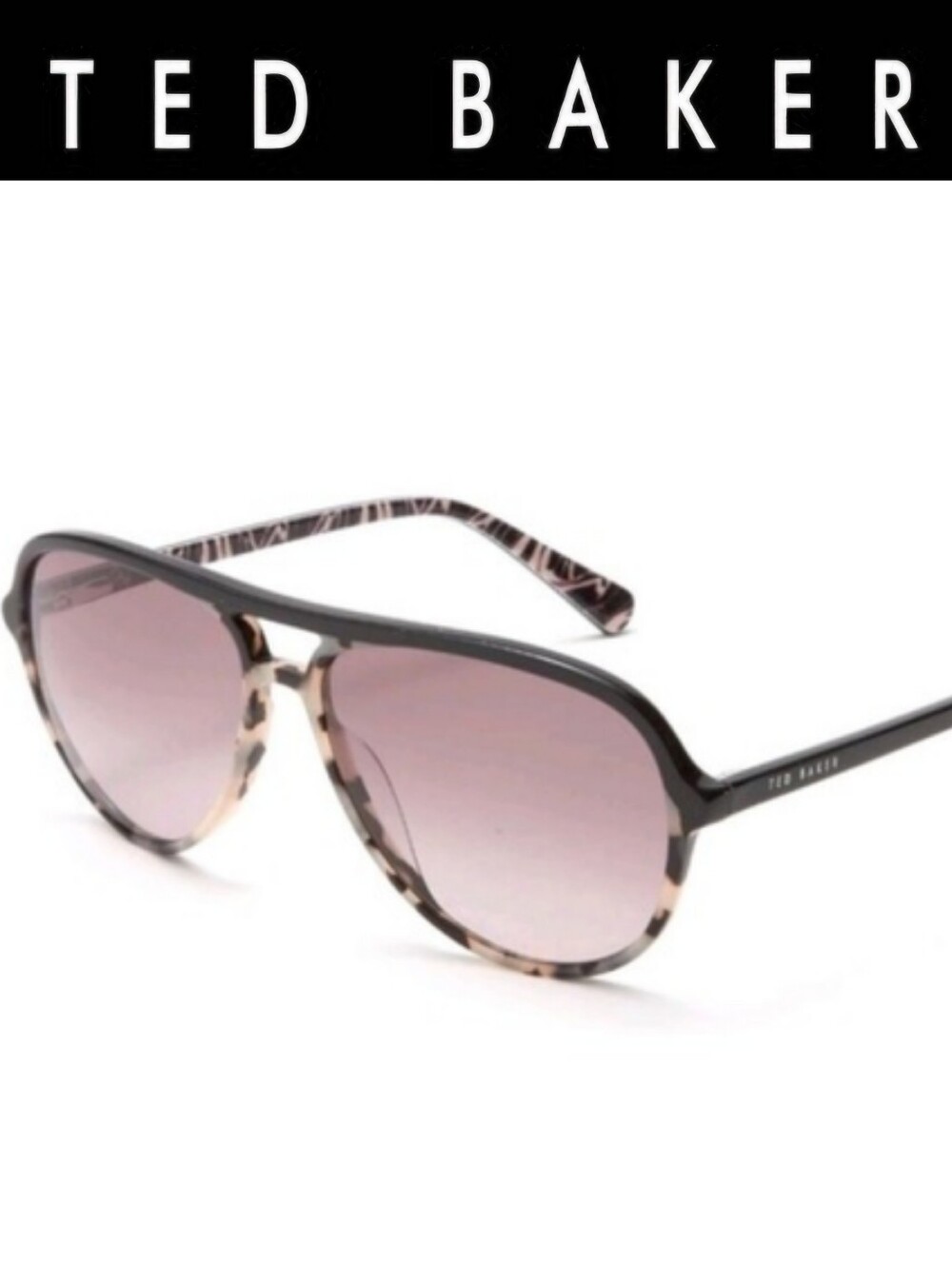 Ted Baker London 57MM Gradient Aviator Sunglasses